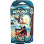 Disney Lorcana Trading Card Game Azurite Sea Amber/Ruby Single-Player Deck Set 6
