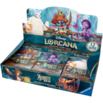 Disney Lorcana Trading Card Game Azurite Sea Booster Box Set 6
