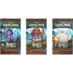 Disney Lorcana Trading Card Game Azurite Sea Booster Pack Set 6