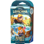 Disney Lorcana Trading Card Game Azurite Sea Emerald/Sapphire Single-Player Deck Set 6