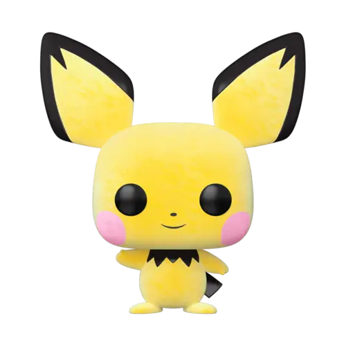 Pichu (Flocked) - Pokémon Funko! Pop